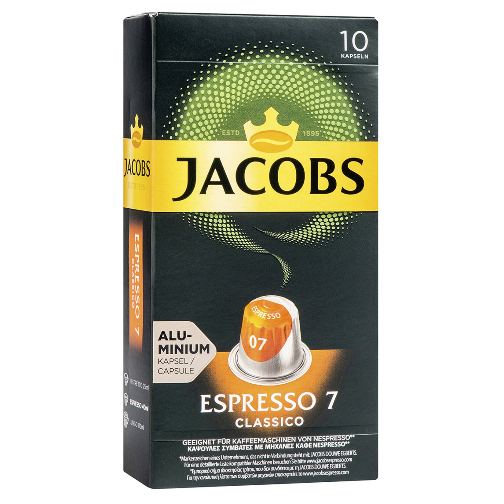 JACOBS ESPRESSO 10 INTENSO 10’LU KAPSÜL KAHVE