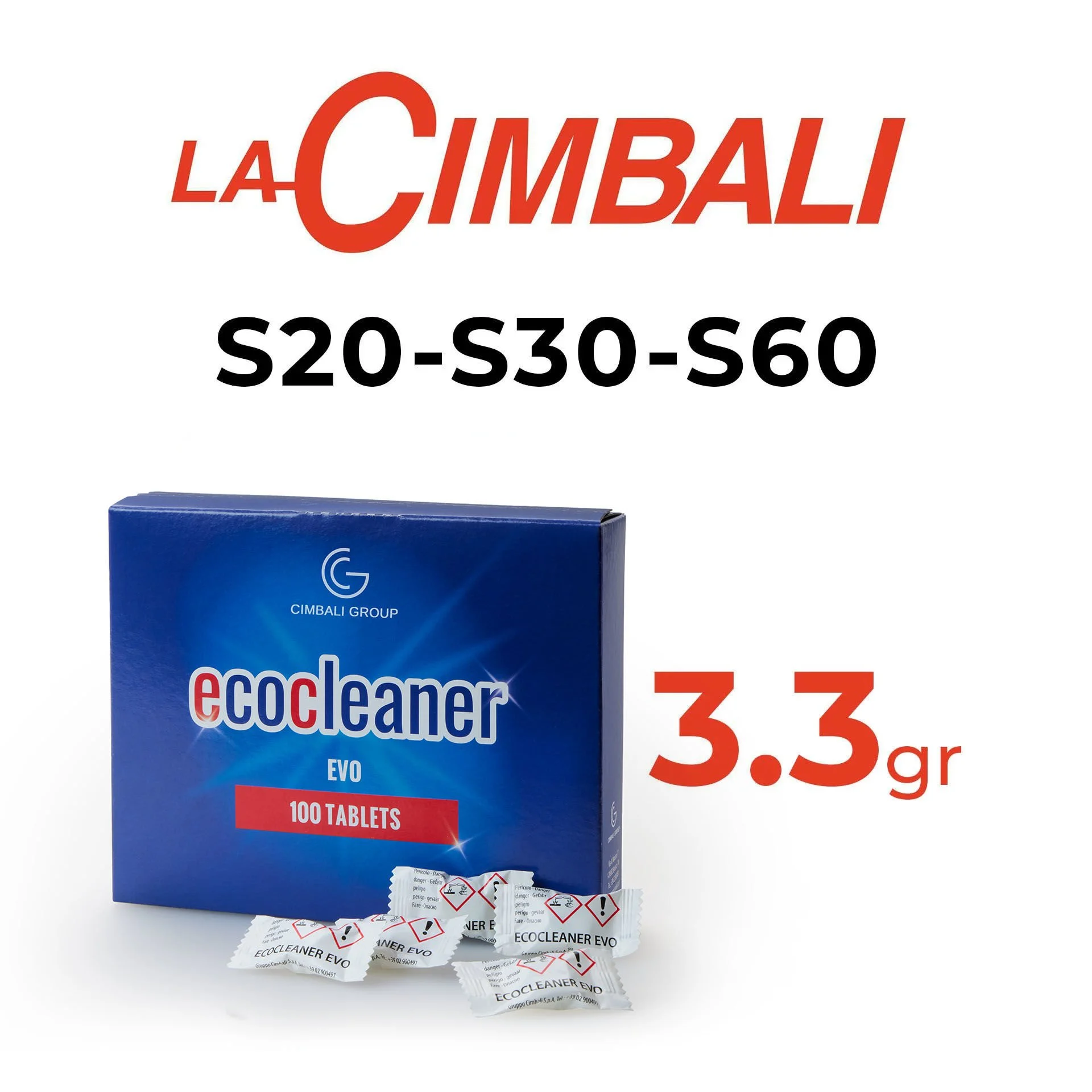 La Cimbali – Ecotabs Kahve Temizlik Tableti (S20 – S30 – S60 Uyumlu)